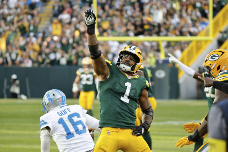 Jordan Love starts fast and Parsons gets a sack in his Green Bay debut as Packers defeat Lions 27